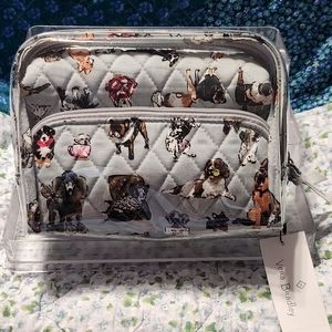 Nwt 3 piece cosmetic kit Vera Bradley 🐶